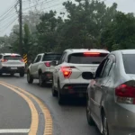 Motoristas enfrentam duas horas de congestionamento na Rio-Santos