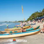 Praia da Caçandoca realiza Festa da Padroeira com Corrida de Canoas