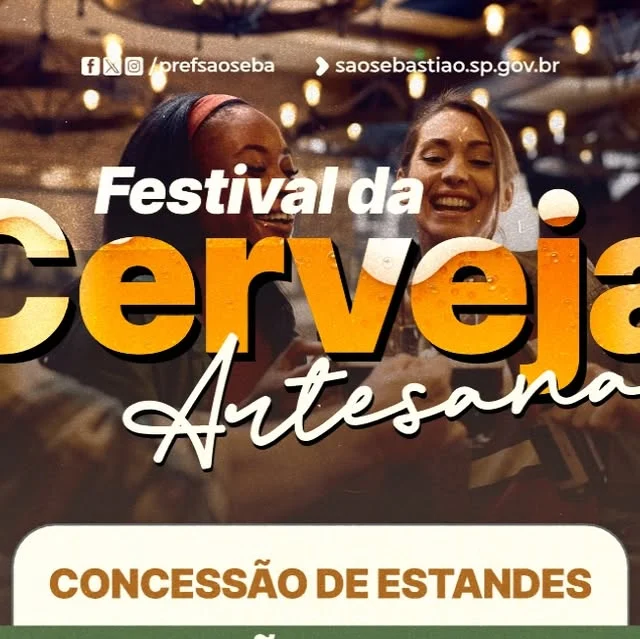 Festival da Cerveja em Boiçucanga abre 10 vagas comerciais