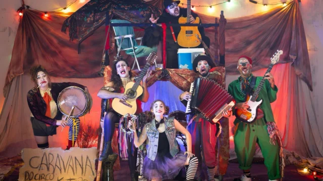 Caravana do Circo sem Futuro abre festival em Caraguatatuba