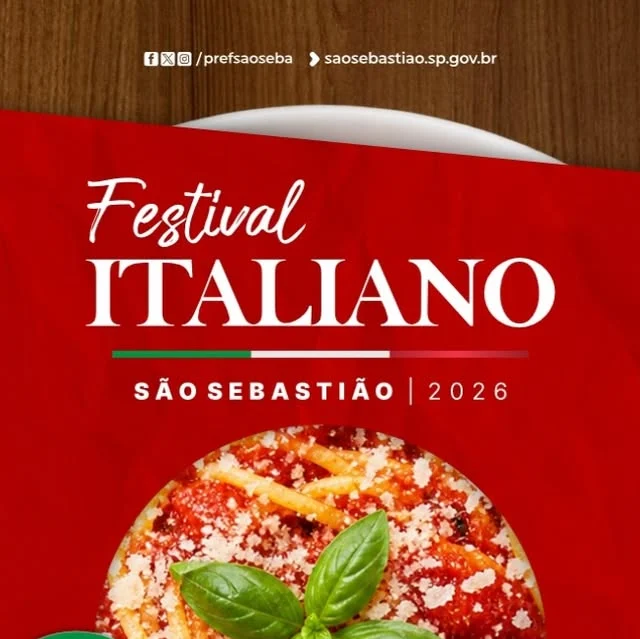 Festival Italiano agita São Sebastião de 5 a 8 de novembro na Rua da Praia