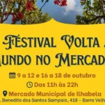 Mercadão de Ilhabela sedia 2ª edição do Festival Volta ao Mundo em outubro