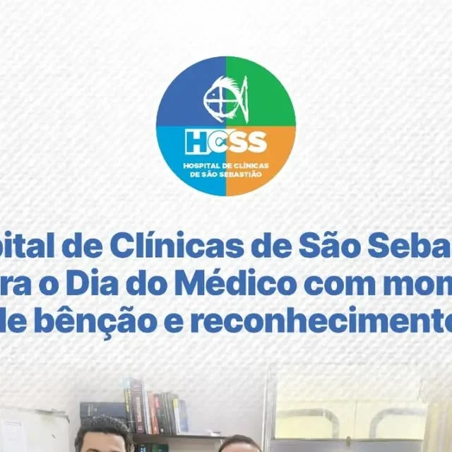 Hospital de São Sebastião celebra o Dia do Médico com bênção e reflexão