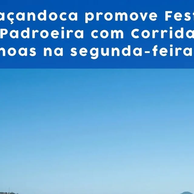 Quilombo da Caçandoca celebra Nossa Senhora Aparecida com corrida de canoas em Ubatuba