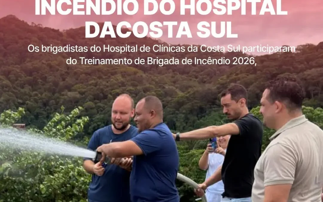 Hospital de Clínicas da Costa Sul realiza treinamento de brigadistas