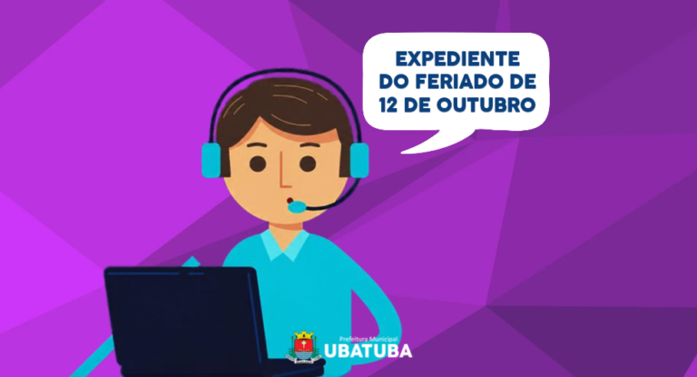 Ubatuba altera expediente municipal durante o feriado de 12 de outubro