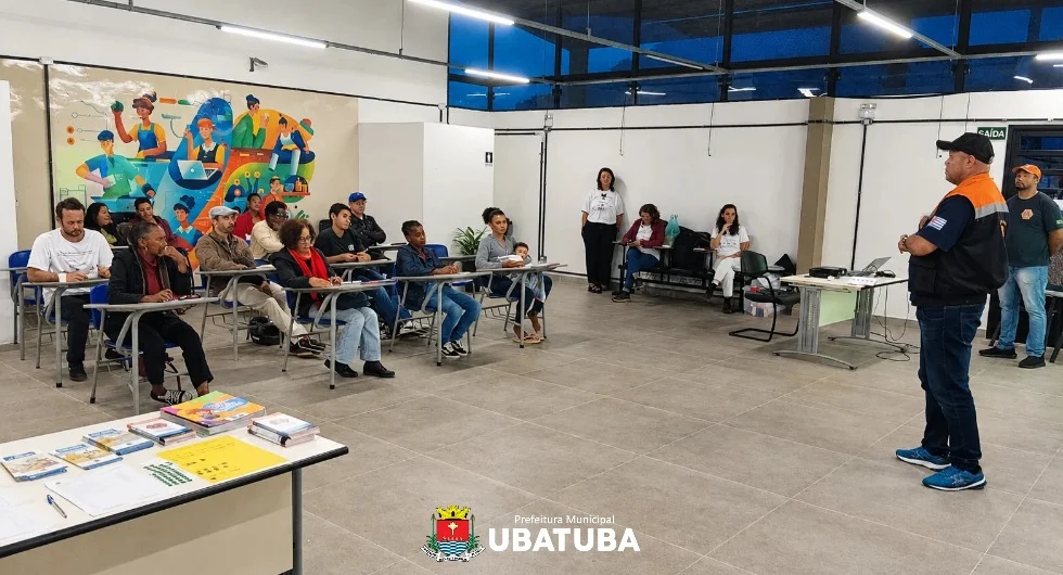 Ubatuba promove capacitação de jovens para prevenção de desastres