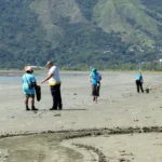 Mutirão recolhe 383 itens de plástico na Praia do Porto Novo