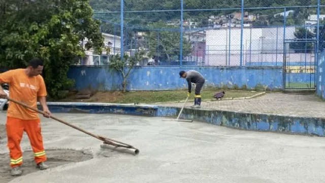 Prefeitura inicia obras na área de lazer do Olaria em São Sebastião