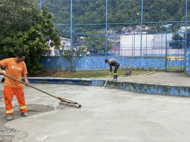 Prefeitura inicia obras na área de lazer do Olaria em São Sebastião