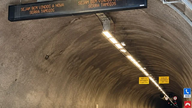 Túneis da Rodovia dos Tamoios passam por manutenção noturna nesta semana
