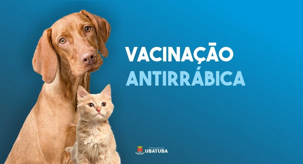 Prefeitura de Ubatuba aplica vacina antirrábica no Centro de Convenções
